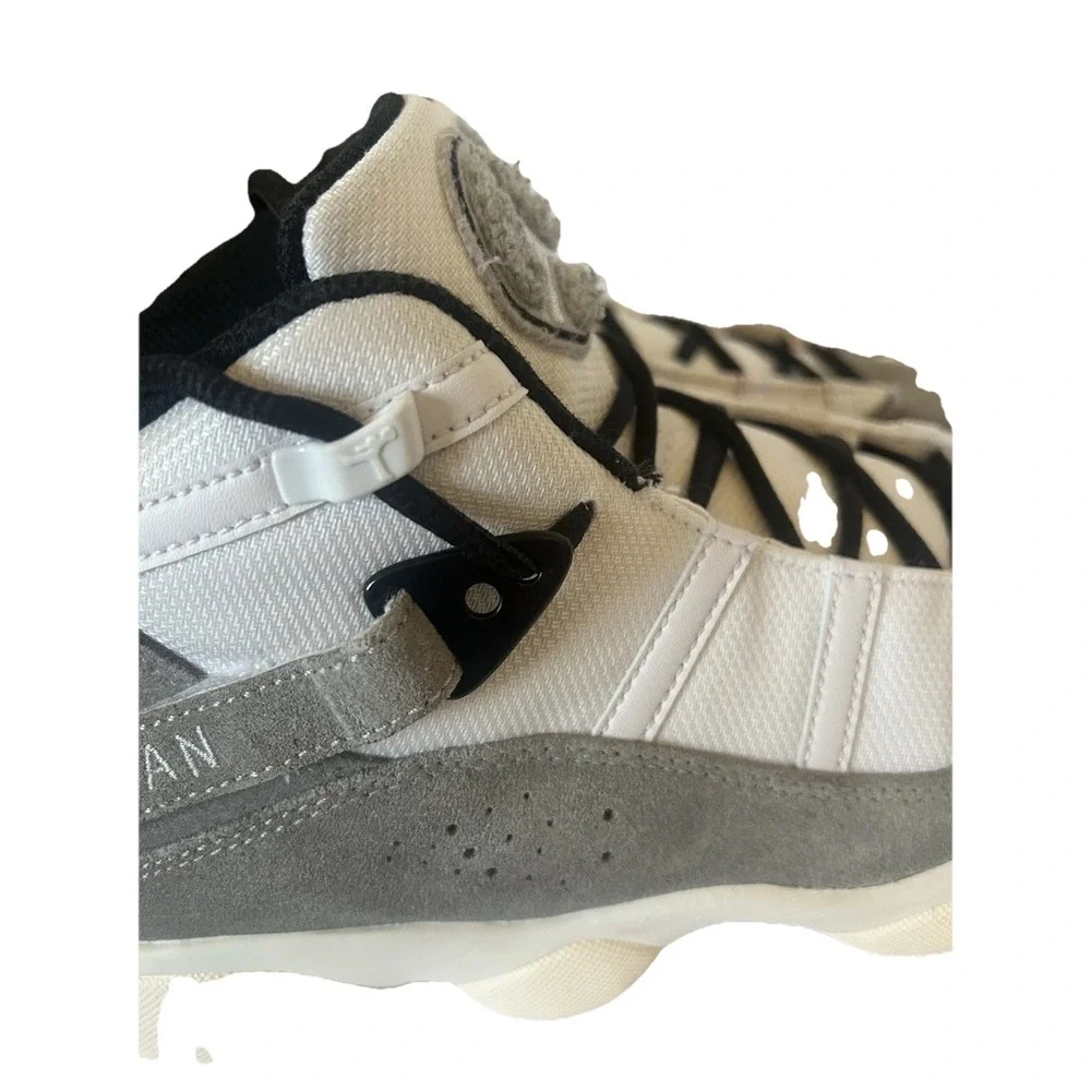 Nike Air Jordan Men's 6 Rings Smoke‎ Gray Size 10 FJ4650-077 Basketball Sport